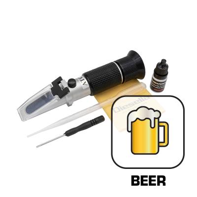 Refraktometer Øl/Alkohol (0-18° Plato) med